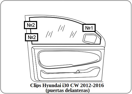parasol a medida hyundai i30 cw 2012-2016